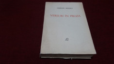 ADRIAN MANIU - VERSURI IN PROZA foto