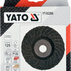 YATO DISC PENTRU SLEFUIT UNIVERSAL, 125MM, P120