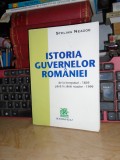 STELIAN NEAGOE - ISTORIA GUVERNELOR ROMANIEI ( 1859 - 1999 ) , ED. 2-A , 1999 *