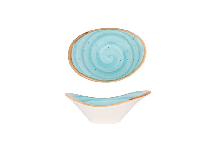 Bonna Placa de service - Aqua - Por&Aring;&pound;elan - 10 cm (45cc) - set de 2
