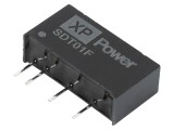 Convertor DC/DC 1W XP Power 21,6-26,4V la 12V 42mA