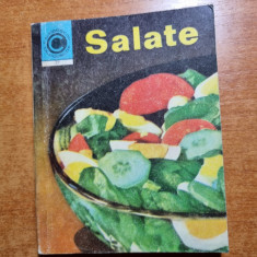 carte de bucate - salate - din anul 1971