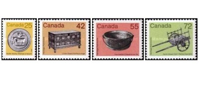 Canada 1987 - Ustensile vechi, serie neuzata foto