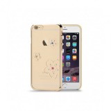 Husa Capac Astrum BLOSSOMING Apple iPhone 6/6s Gold Swarovski