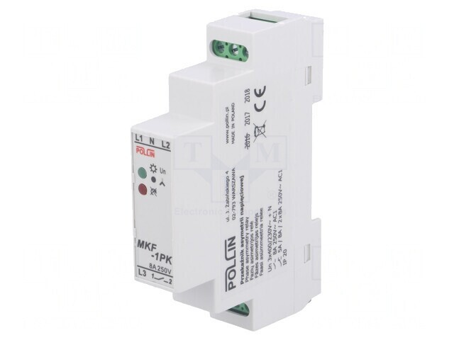 Releu de Monitorizare a Tensiunii pentru Șină DIN SPDT MKF-1PK