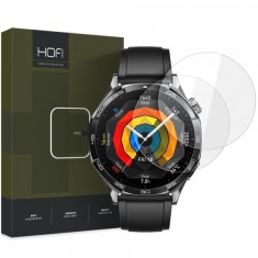 Folie Protectie HOFI Glass PRO+ pentru Huawei Watch GT 5 46mm, Set 2 bucati, Sticla Securizata foto