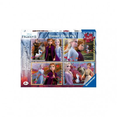 Puzzle Frozen II, 4x42 Piese foto