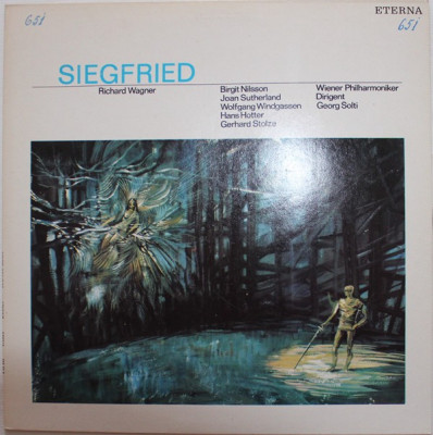 Vinyl Wagner &amp;lrm;&amp;ndash; Siegfried, original, muzica clasica, 1969 foto