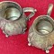 2 x ulcior mic de lapte placat cu argint englezesc 1836
