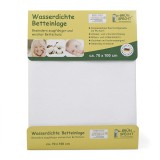Protectie impermeabila saltea copii, 70X100cm fata dubla din bumbac, spalare automata 95&deg;C, Gruenspecht 164-00 Children SafetyCare