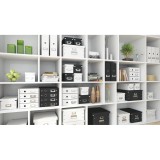 Cabinet 4 sertare carton laminat Leitz WOW Click &amp; Store A4