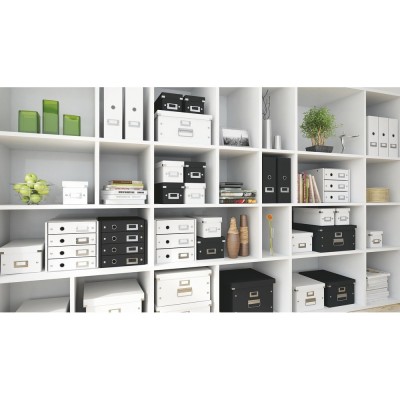 Cabinet 4 sertare carton laminat Leitz WOW Click &amp;amp; Store A4 foto