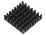 Radiator Aluminiu Negru 27x27x6mm
