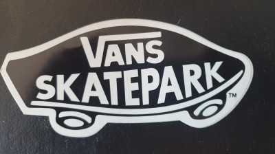 Abtibild Vans Skatepark, 15x7 cm foto