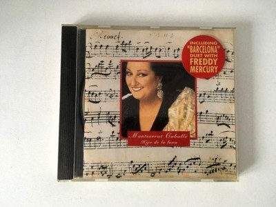 *CD muzica Hijo de la Luna, MONTSERRAT CABALLE, inclusiv Barcelona cu F. Mercury foto