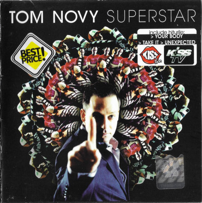 CD Tom Novy &amp;lrm;&amp;ndash; Superstar, original foto