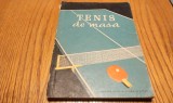 TENIS DE MASA - Victor Marcu, Toma Reiter - Editura Cultura Fizica si Sport, 1955, 173 p.; tiraj: 3000 ex.