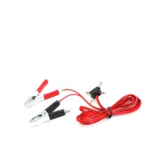 Cablu de alimentare jack 3,5mm cu clesti pentru 12V