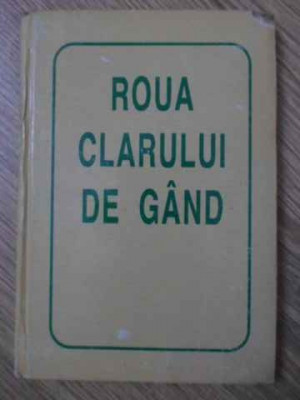 ROUA CLARULUI DE GAND-UNIVERS POETIC FRANCOFON-232277 foto