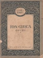 Opere, Volumul I (Ion Ghica) foto