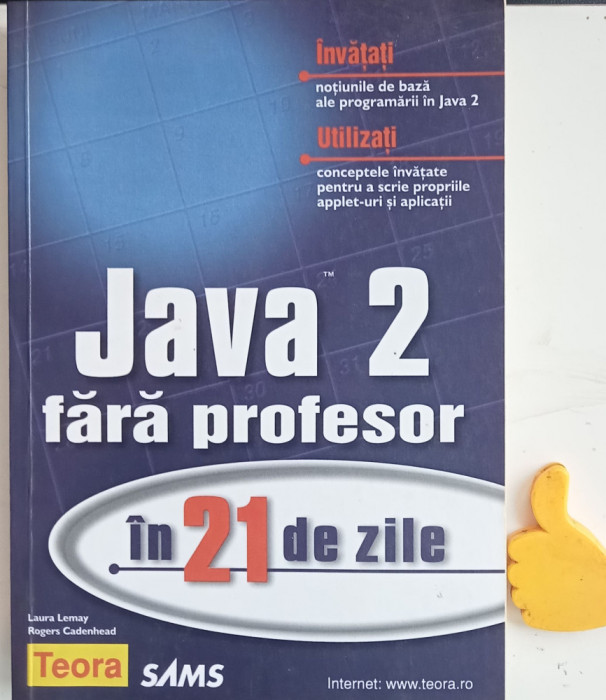 Java 2 fara profesor in 21 de zile Laura Lemay, Rogers Cadenhead
