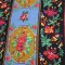 Carpetă de perete cusută manual