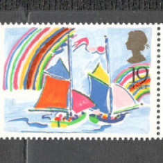 Anglia/Marea Britanie.1989 Timbre de felicitare-streif GA.231