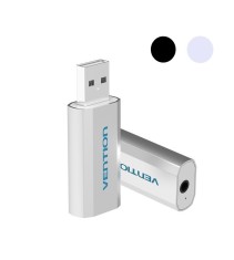 3D USB Card Adaptor Sunet 3.5mm Audio Aux Mic