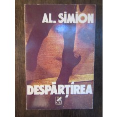 DESPARTIREA -AL .SIMION ( DEDICATIE , AUTOGRAF )