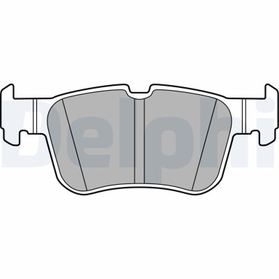 DELPHI LP3151 set placute frana,frana disc foto