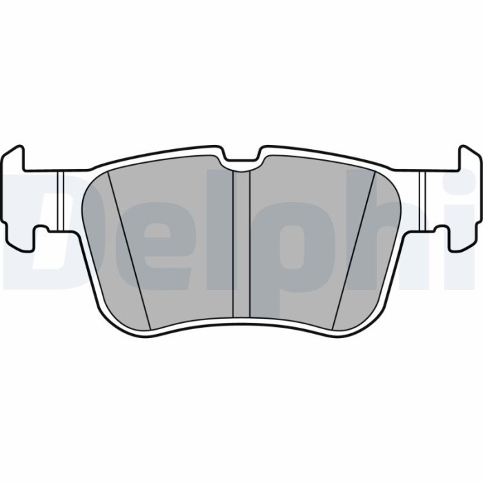 DELPHI LP3151 set placute frana,frana disc