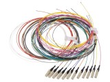 Set 12 Cabluri Fibra Optica OM4 LC/UPC 2m LSZH