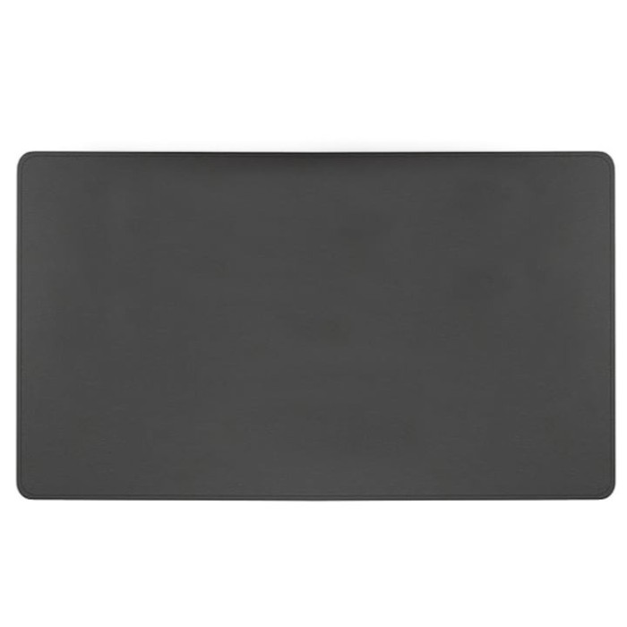Mousepad tip Covoras Multifunctional pentru Birou KTRIO, 90 x 43 cm, Dublu Strat, Rezistent la Apa, din Piele PU si Flanel, Negru