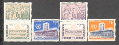 Chile.1972 Conferinta ptr. Comert si Dezvoltare UNCTAD GC.58 foto