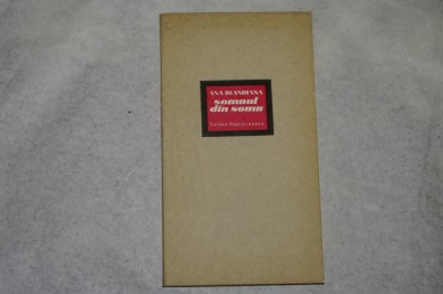 Somnul din somn - Ana Blandiana - 1977 foto