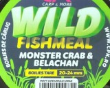 Boilies De Carlig CPK Wild Carp Fishmeal Tare, Monster Crab-Belachan, 20-24mm, 170g