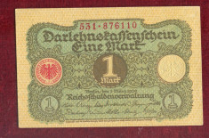 Bancnota Germania - EINE MARK - UNA MARCA - 1 MARK 1920 - in conditie SUPERBA foto