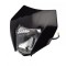 Carena + far fata, Enduro, culoare negru Cod Produs: MX_NEW AW2362