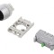 Comutator Rotativ 22mm Negru IP65 2 POZ 2NO