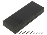 Carcasă Universală Neagră ABS 51x128x24mm