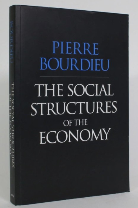 The social structures of the economy / Pierre Bourdieu