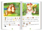 Caiet de lucru Gama Bucle Aurii pentru copii, nivel 0, activitati extracurriculare, invata sa citeasca si sa scrie, 40 pagini, ilustrata