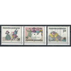 Liechtenstein 1985 887/89 MNH nestampilat - Teatru
