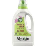 AlmaWin Detergent special lana si matase, 1.5L, 50 spalari, parfum lavanda, concentrat, eco, Germania