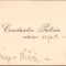 HST A438 Carte vizită 1917 comandant Garda Națională Rom&acirc;nă Cuvin C-tin Puticiu
