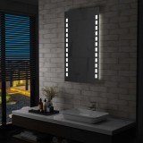 Gossi oglinda cu led de perete de baie, 60 x 100 cm