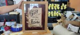 Cumpara ieftin Tablou Tesut Gott ist die Liebe - Vintage 37 x 27