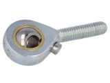 &Icirc;mbinare articulată 6mm M6 filet st&acirc;nga exterior