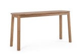 Cumpara ieftin Consola lemn acacia maro Danubio 142x46x75h