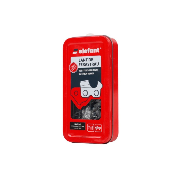 Lant drujba 10&Prime;/25 cm 1/4 1.1 mm 54T ELEFANT Innovative ReliableTools